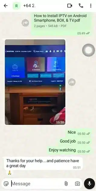 TereaTV review customer